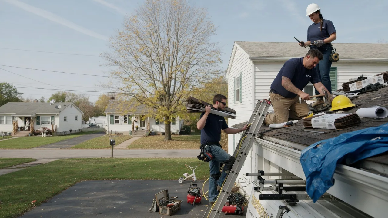 Local Roofing Contractors in Ina, IL near me